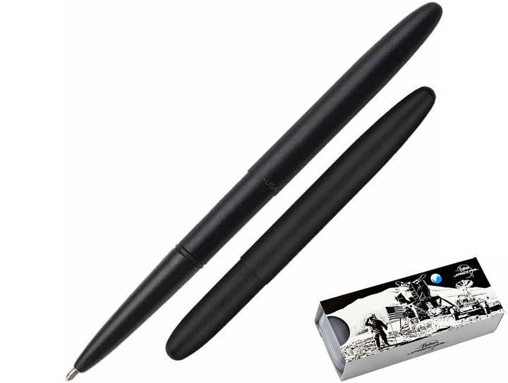 Fisher Space Pen Bullet black ballpoint pen with compact design and gift box