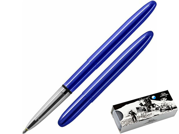 Fisher Space Pen Bullet Blue Moon Blueberry ballpoint pen with compact design and gift box