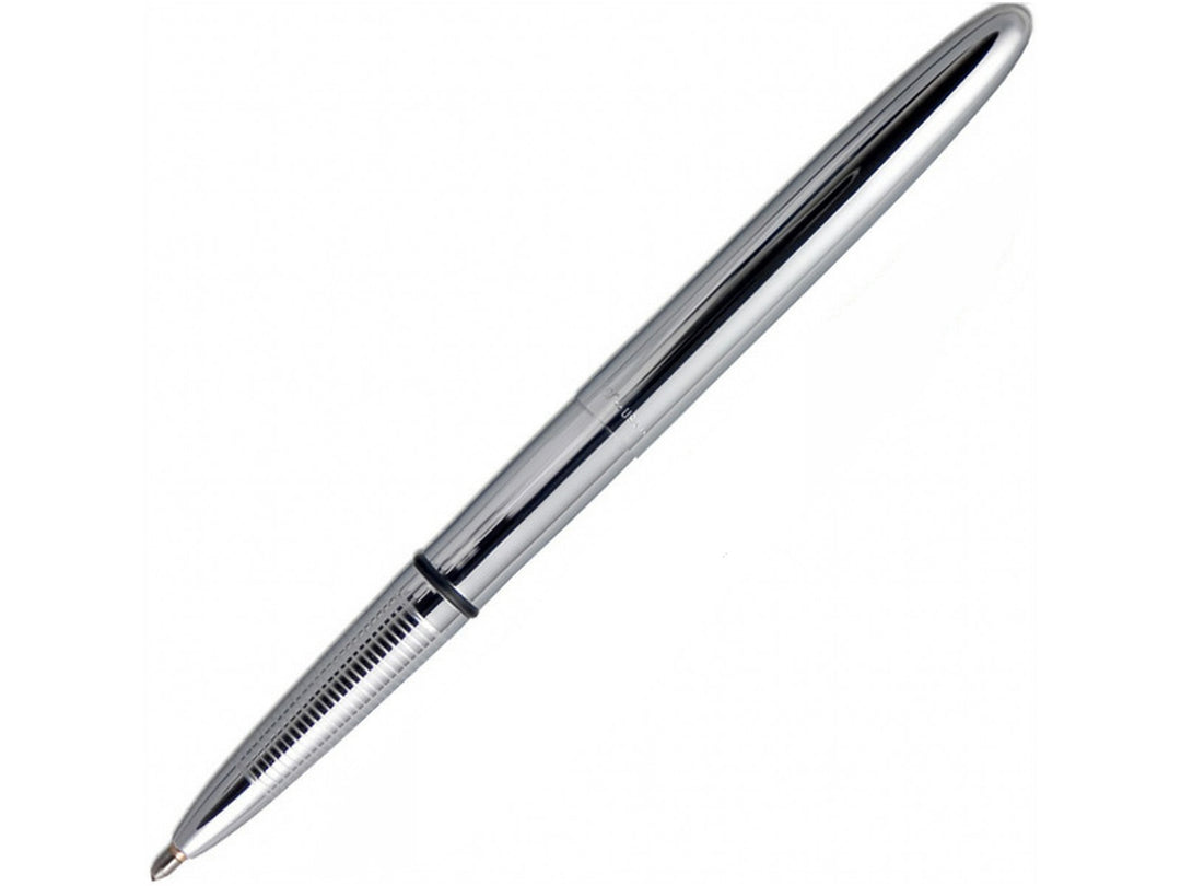 Fisher Space Pen Bullet chrome ballpoint pen extended for writing