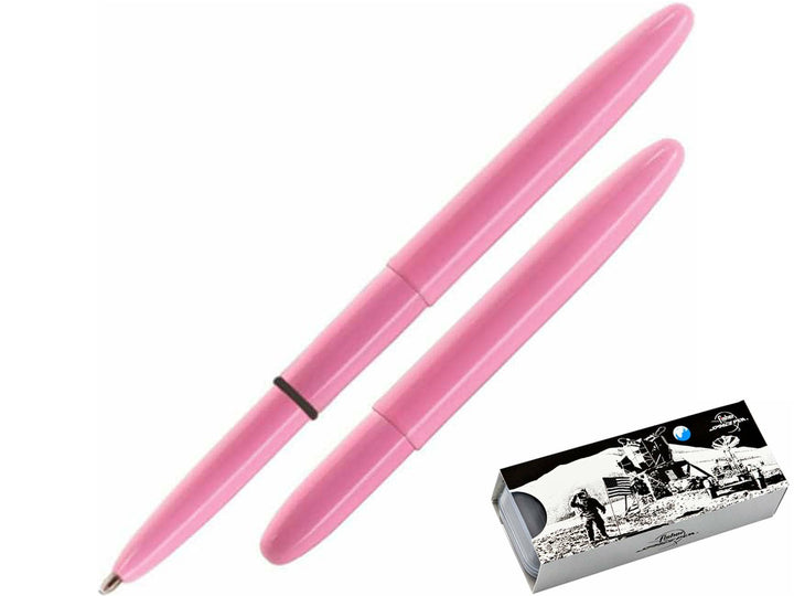 Fisher Space Pen Bullet pink ballpoint pen with compact design and gift box