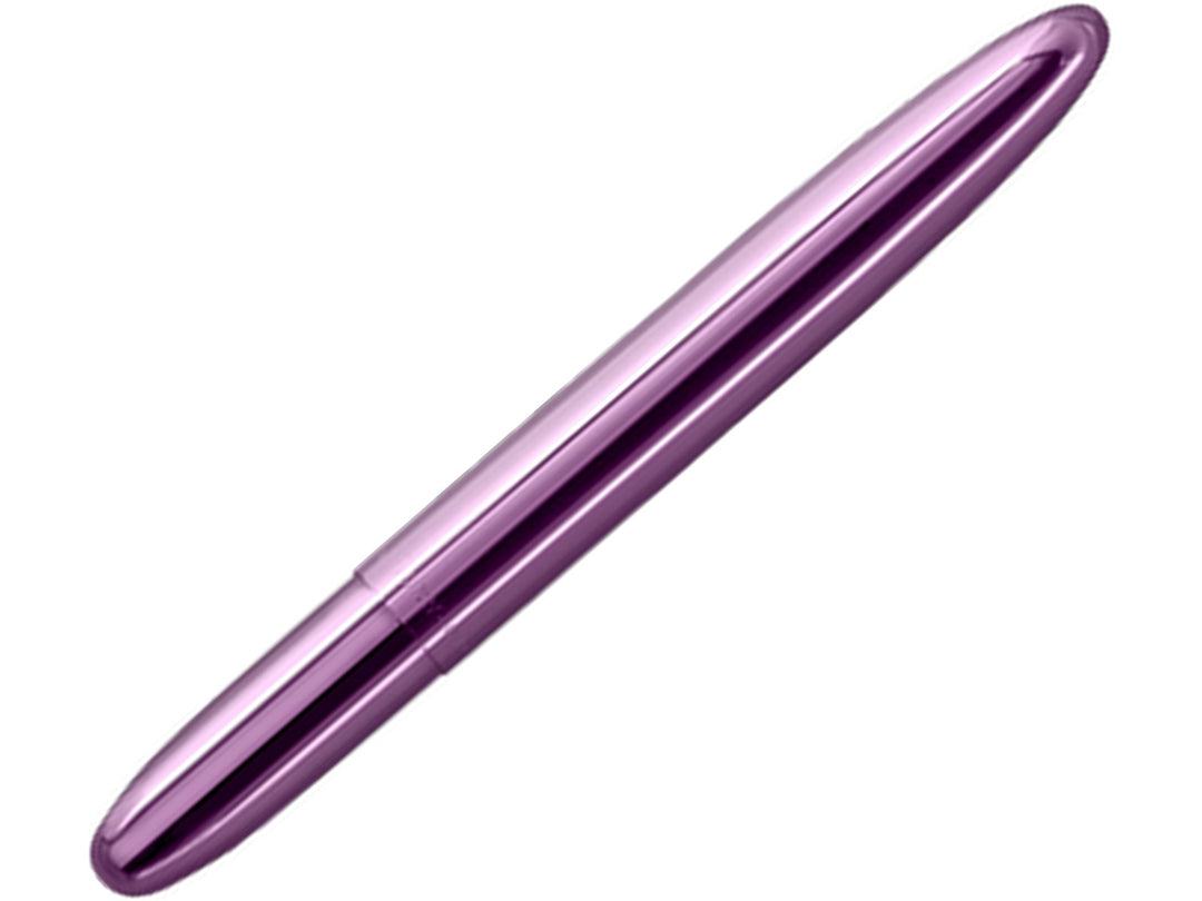 Fisher Space Pen Bullet Purple Haze Purple Passion ballpoint pen showing compact closed design