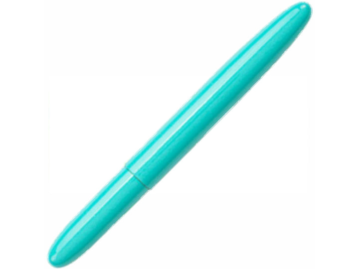 Fisher Space Pen Bullet Tahitian Blue ballpoint pen showing compact closed design