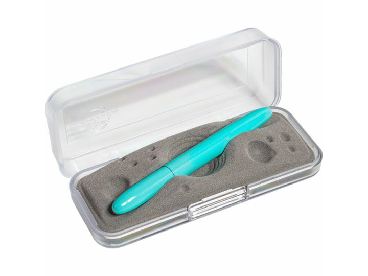 Fisher Space Pen Bullet Tahitian Blue ballpoint pen in protective case with foam insert