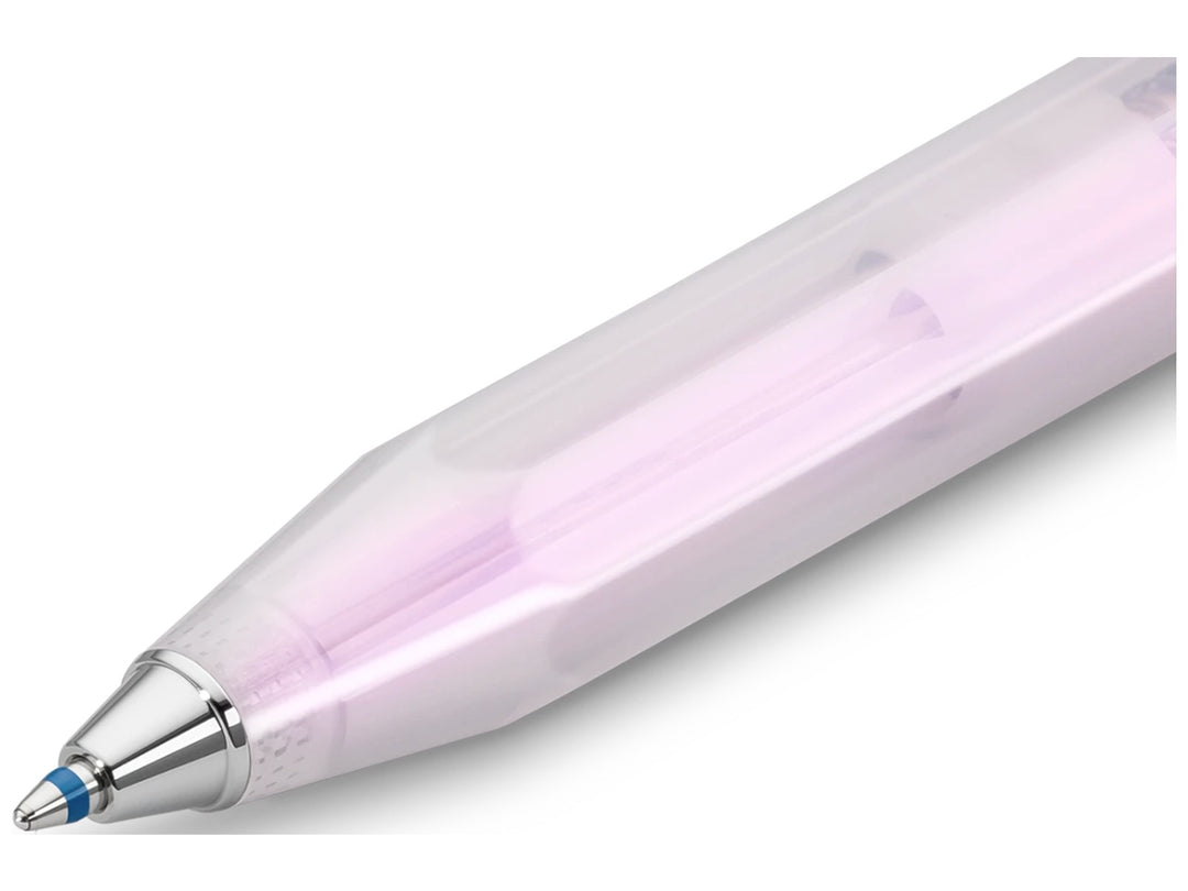 Kaweco LUNAR SPORT Light Purple ball pen tip close-up