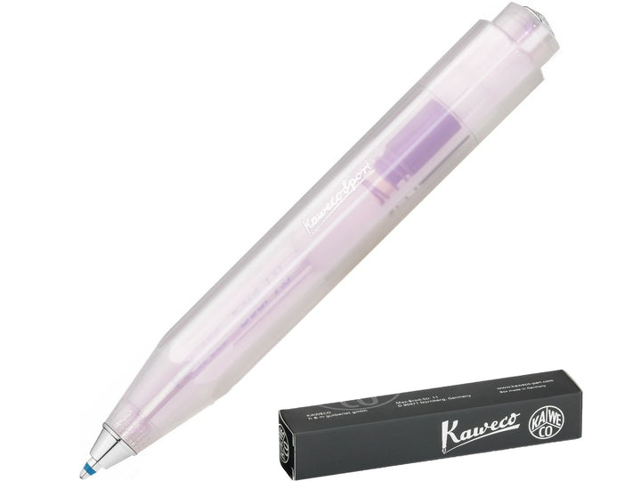 Kaweco LUNAR SPORT Light Purple ball pen with iridescent finish