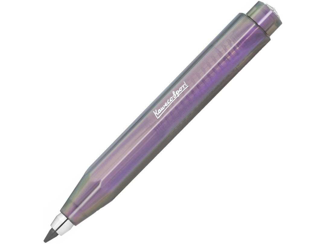 Kaweco LUNAR SPORT Shadow Purple 3.2mm clutch pencil with iridescent finish