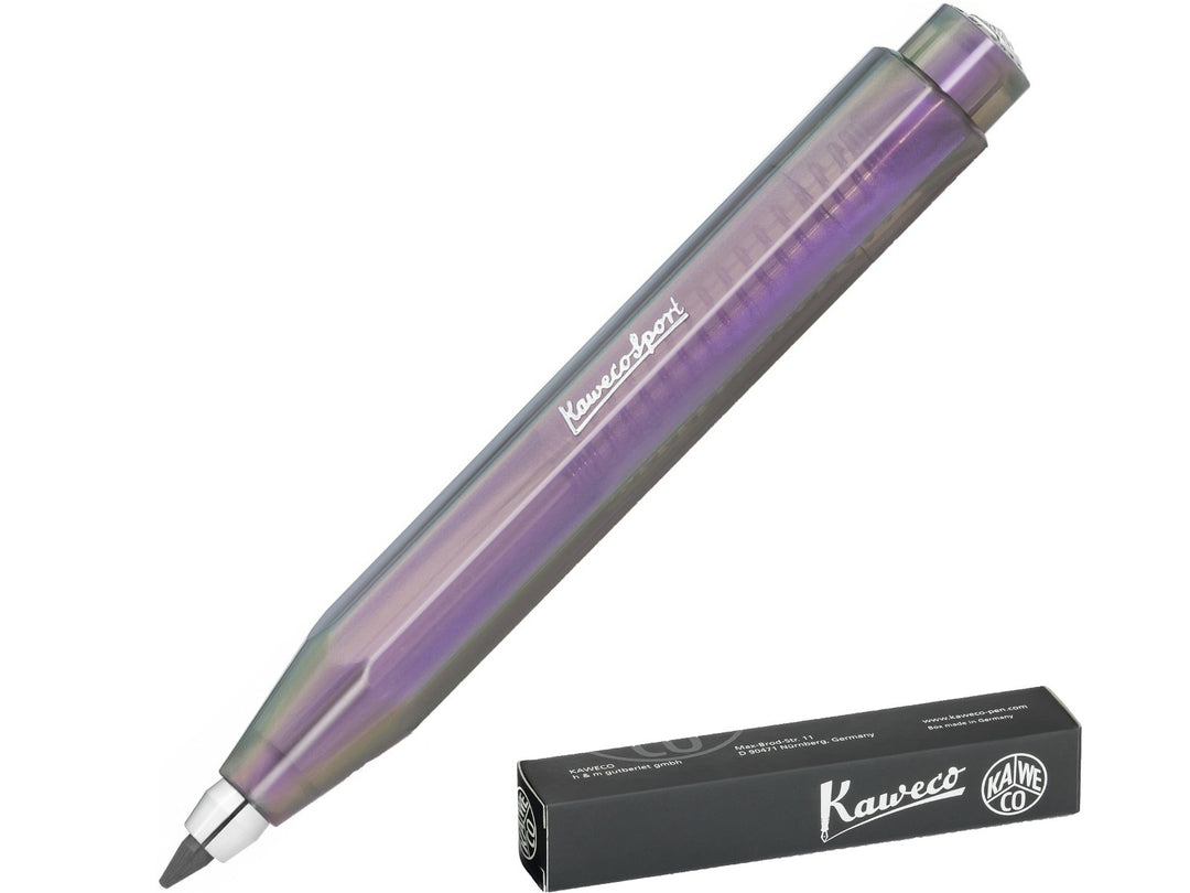 Kaweco LUNAR SPORT Shadow Purple 3.2mm clutch pencil with black Kaweco presentation box
