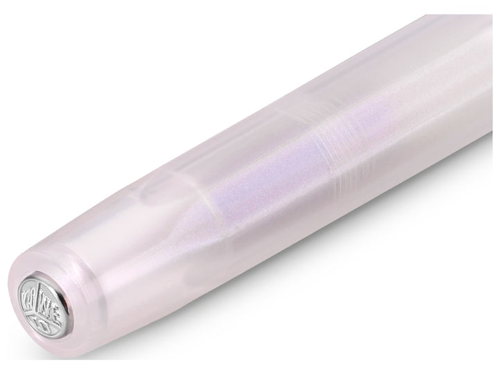 Kaweco LUNAR SPORT Light Purple fountain pen cap detail close-up