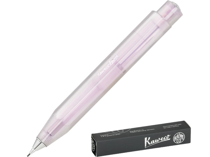 Kaweco LUNAR SPORT Light Purple 0.7mm mechanical pencil with black Kaweco presentation box