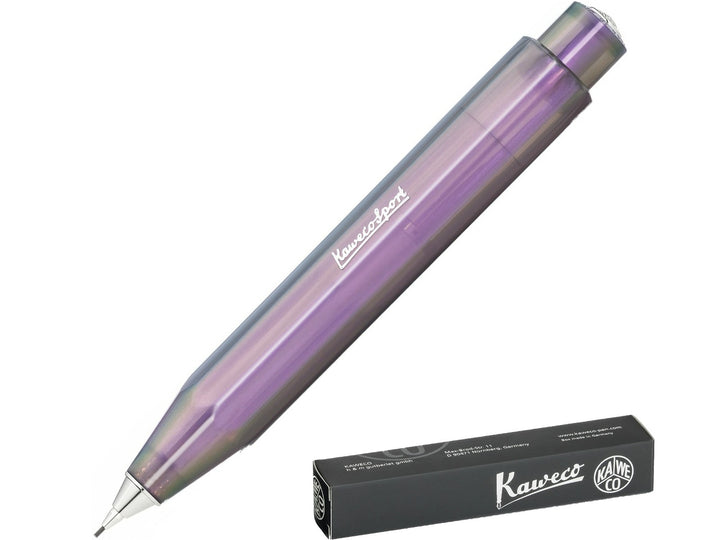 Kaweco LUNAR SPORT Shadow Purple 0.7mm mechanical pencil with black Kaweco presentation box
