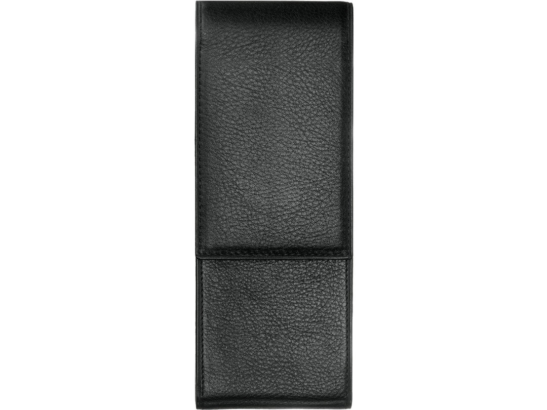 LAMY A202 black leather pen case for two writing instruments