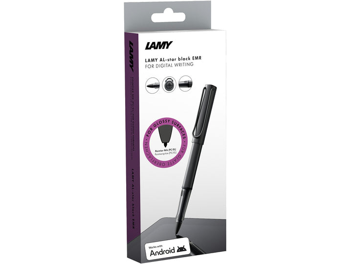 LAMY AL-star EMR Black PC/EL Pointier Digital Writing retail packaging
