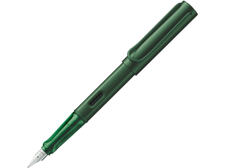 LAMY AL-star pine fountain pen with aluminium body and transparent grip section