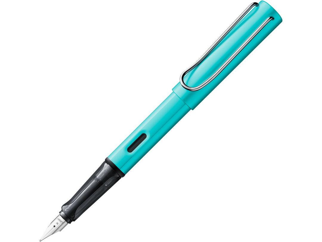 LAMY AL-star turmaline fountain pen with aluminium body and transparent grip section
