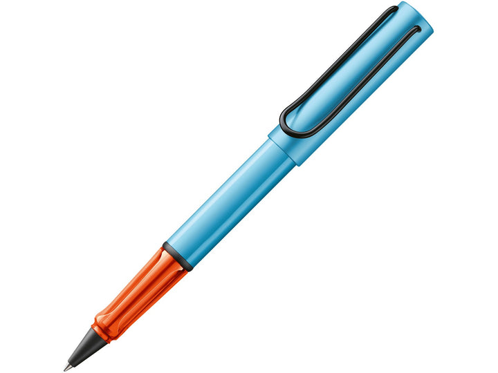 LAMY AL-star Rollerball Pen Denim 2025 Special Edition with transparent orange grip