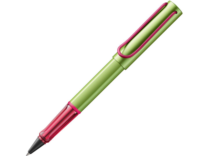 LAMY AL-star Rollerball Pen Disco 2026 Special Edition with transparent pink grip