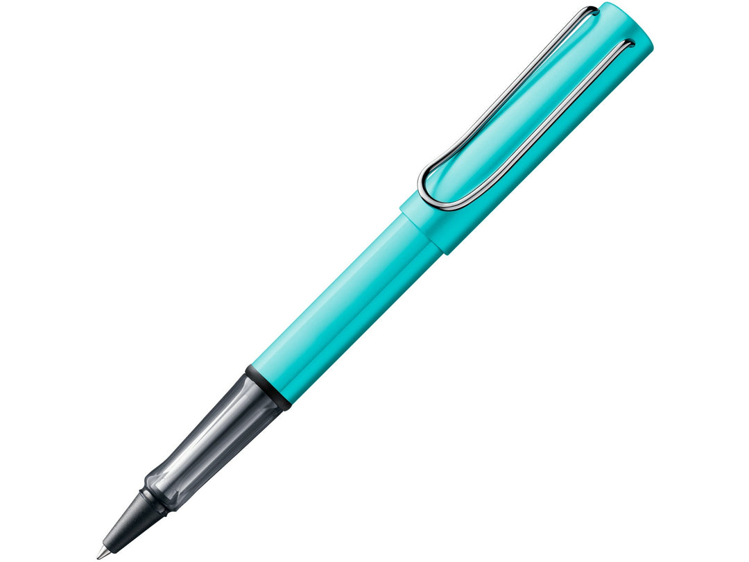 LAMY AL-star rollerball pen in turmaline with transparent grip section