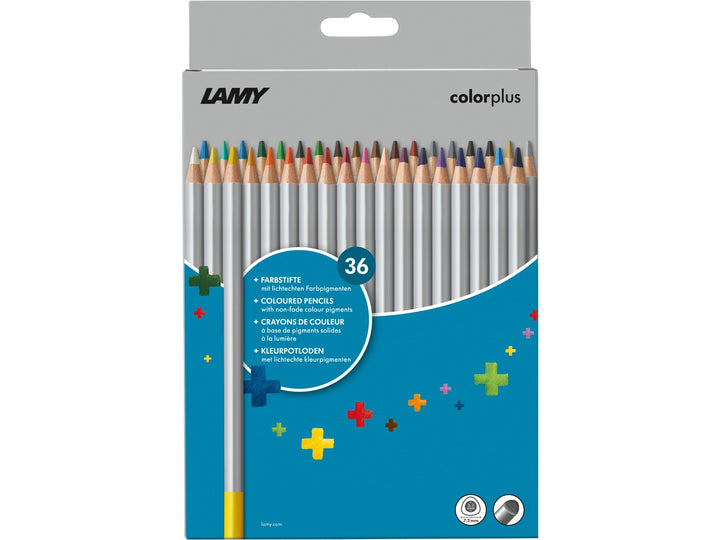 LAMY colorplus Colouring Pencils pack of 36 assorted colours