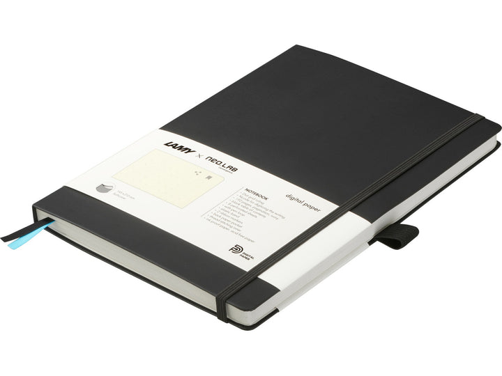 LAMY Digital Paper Notebook for ncode Technology Digital Writing A5 notebook with elastic closure and pen loop