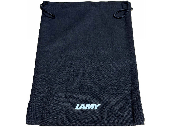 LAMY black drawstring pen pouch for storing and protecting writing instruments