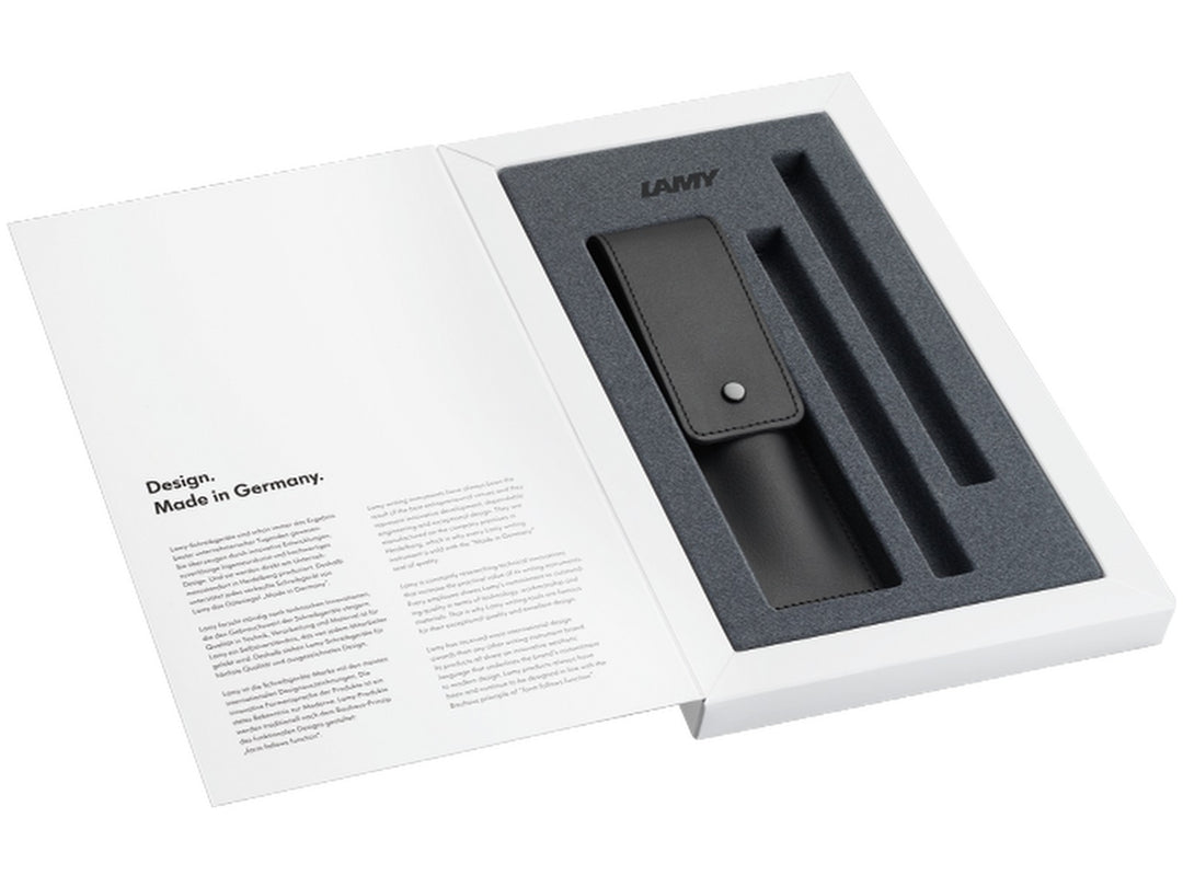 LAMY empty gift box with leather pouch for two pens