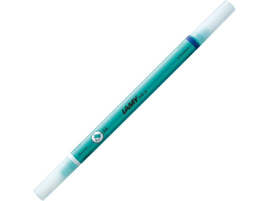 LAMY ink-x Ink Eradicator Turmaline with blue correction tip and medium eradicator tip