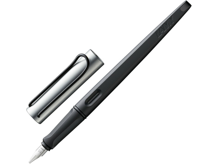LAMY joy AL fountain pen for calligraphy with aluminium construction, ergonomic grip section and polished steel nib