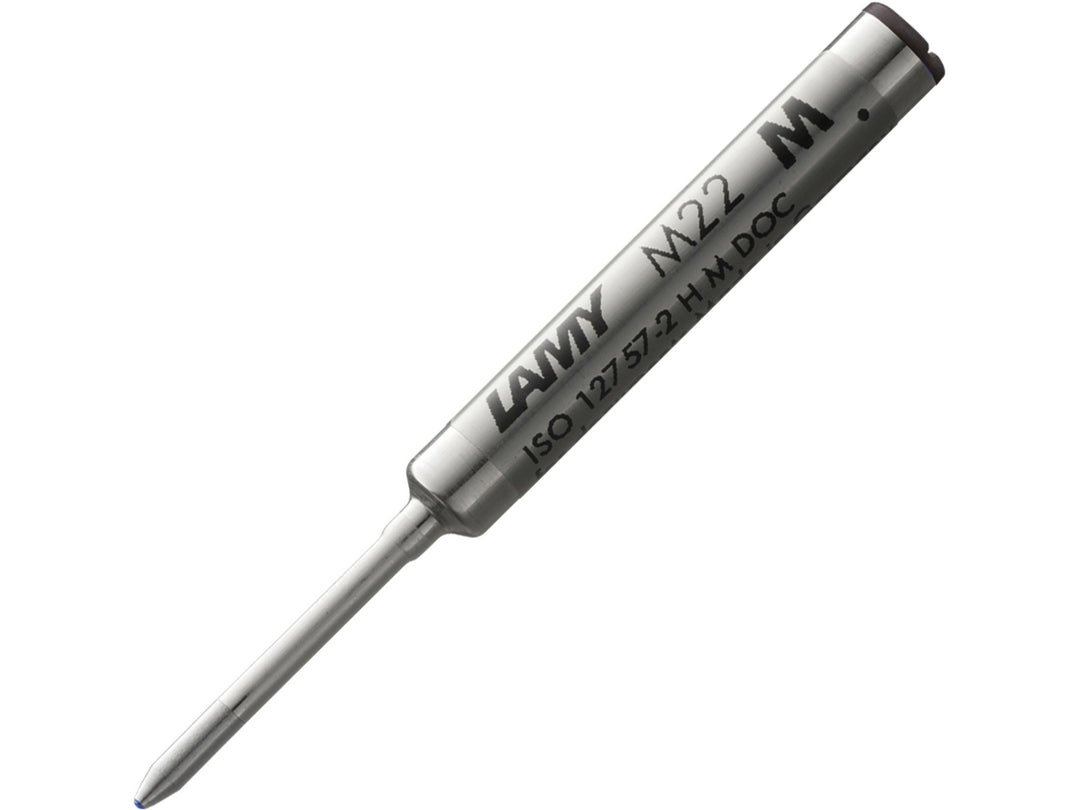 LAMY M22 ballpoint refill with black ink in medium line width
