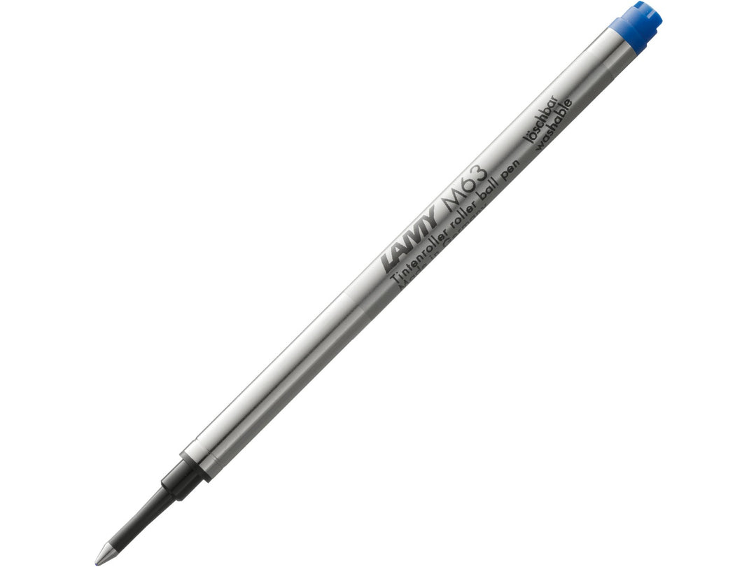 LAMY M63 rollerball refill in blue for compatible LAMY capped rollerball pens