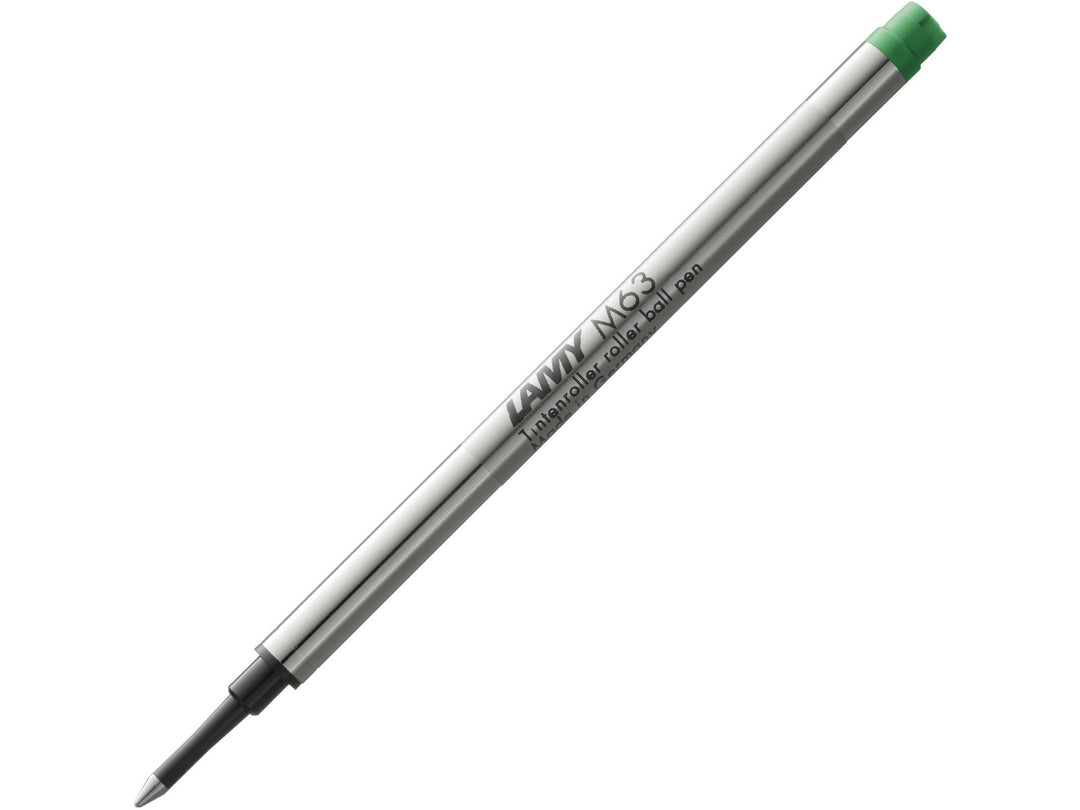 LAMY M63 rollerball refill in green for compatible LAMY capped rollerball pens