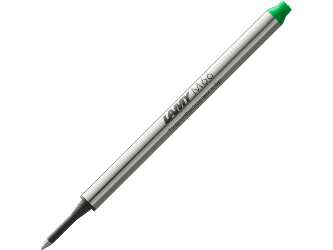 LAMY M66 rollerball refill in green for compatible LAMY capless rollerball pens