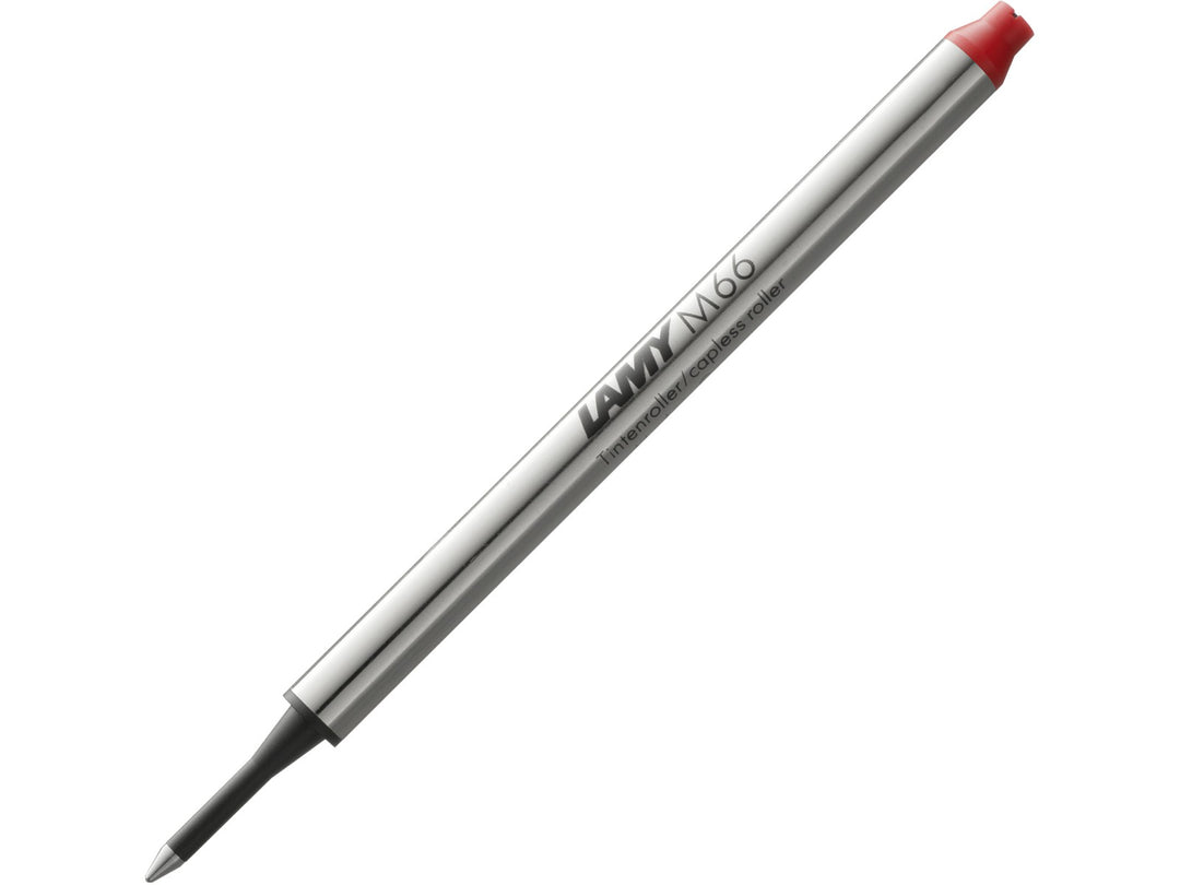 LAMY M66 rollerball refill in red for compatible LAMY capless rollerball pens