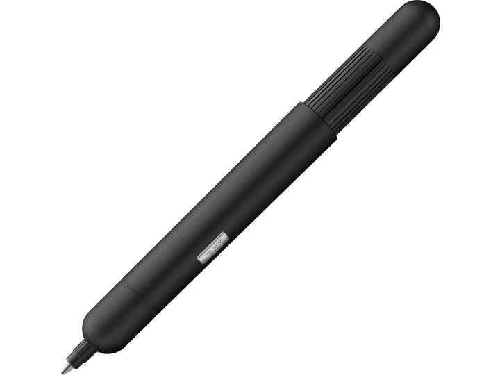 LAMY pico ballpoint pen in black with compact pocket-sized design, matte finish and innovative double push expansion mechanism