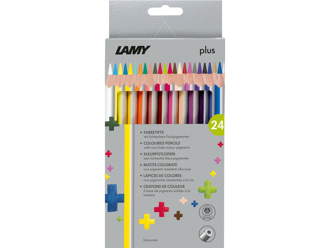 LAMY plus Colouring Pencils pack of 24 assorted colours
