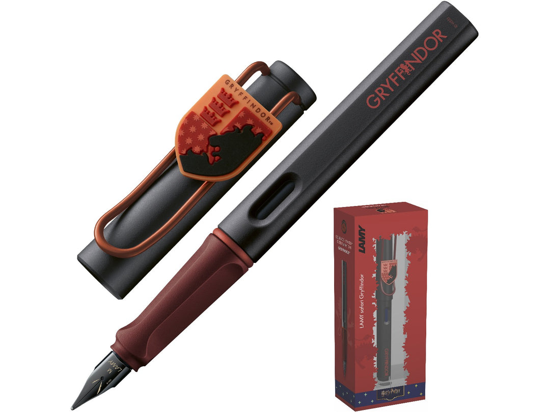 LAMY safari Harry Potter Gryffindor fountain pen special edition with Gryffindor presentation box and house-themed design details