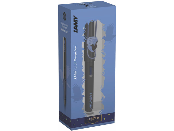 LAMY safari Harry Potter Ravenclaw fountain pen gift box with Ravenclaw collector packaging and house artwork