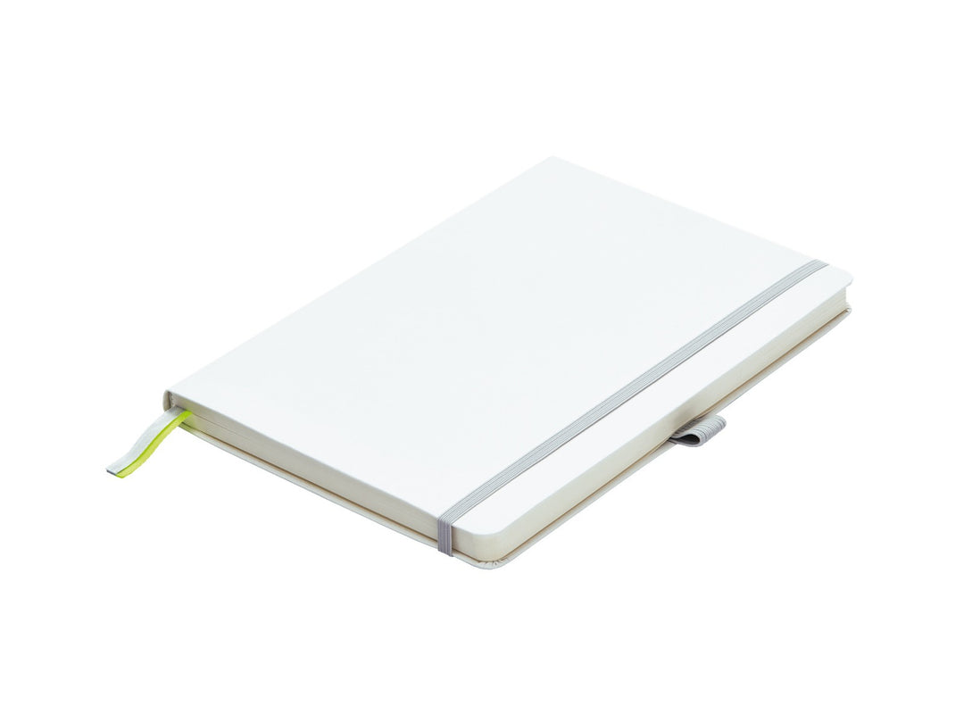 LAMY Softcover Notebook A6 in white with elastic closure band