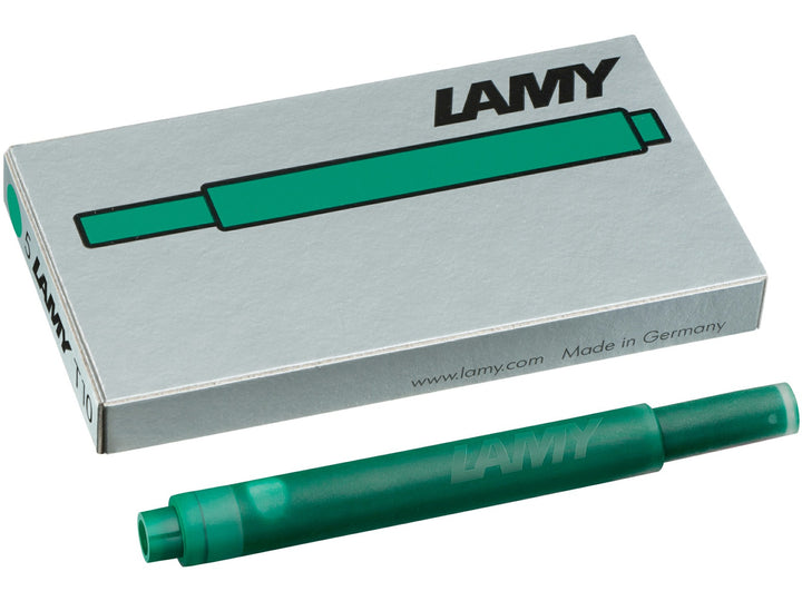 LAMY T10 Green Fountain Pen Ink Cartridges for LAMY Fountain Pens