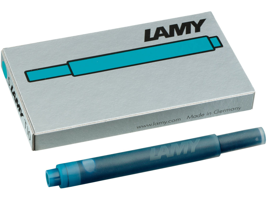 LAMY T10 Turquoise Fountain Pen Ink Cartridges for LAMY Fountain Pens