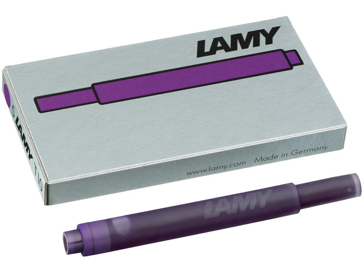 LAMY T10 Violet Fountain Pen Ink Cartridges for LAMY Fountain Pens