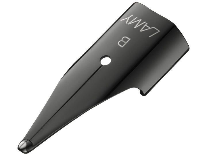 LAMY Z50 black steel fountain pen nib in Broad width for compatible LAMY fountain pens