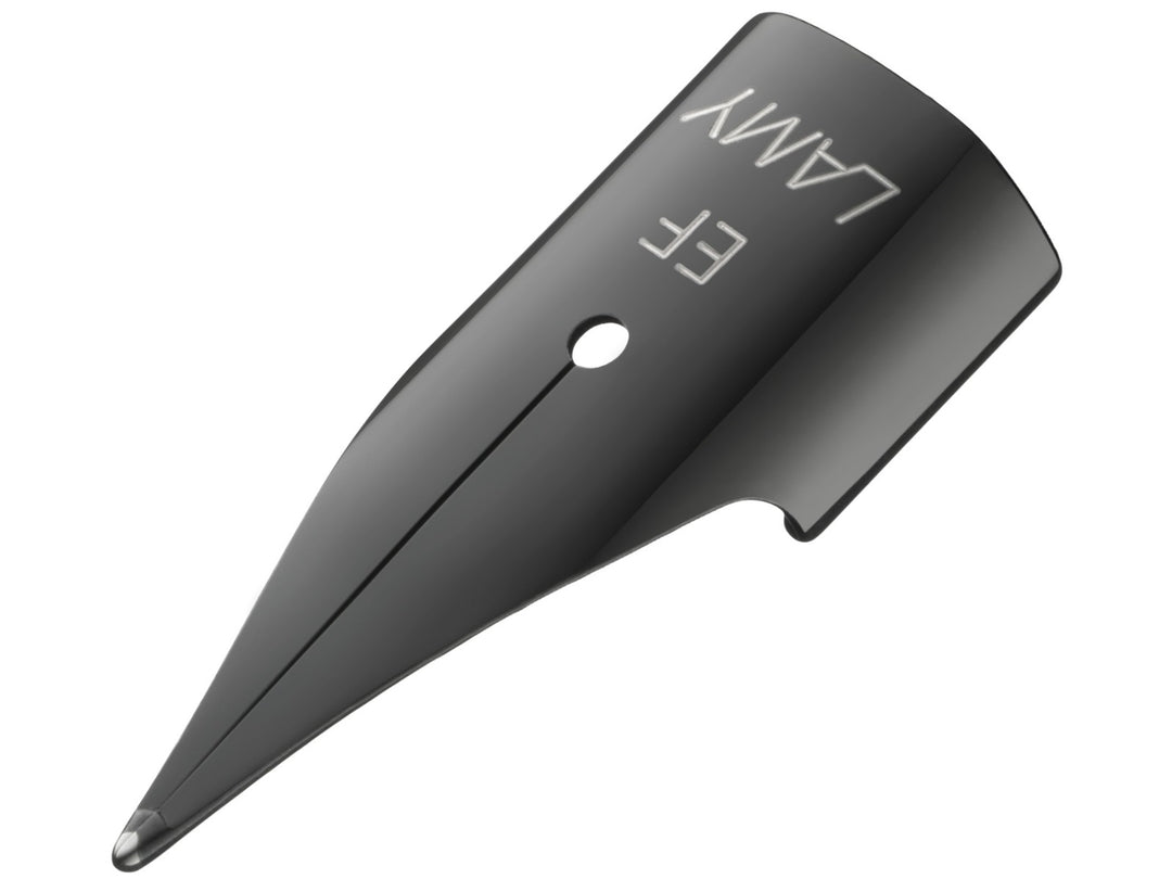 LAMY Z50 black steel fountain pen nib in Extra Fine width for compatible LAMY fountain pens