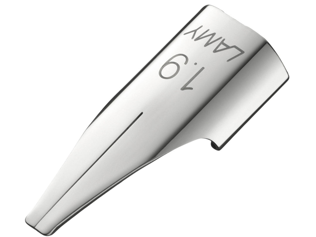 LAMY Z50 polished steel fountain pen nib in Italic 1.9mm width for compatible LAMY fountain pens