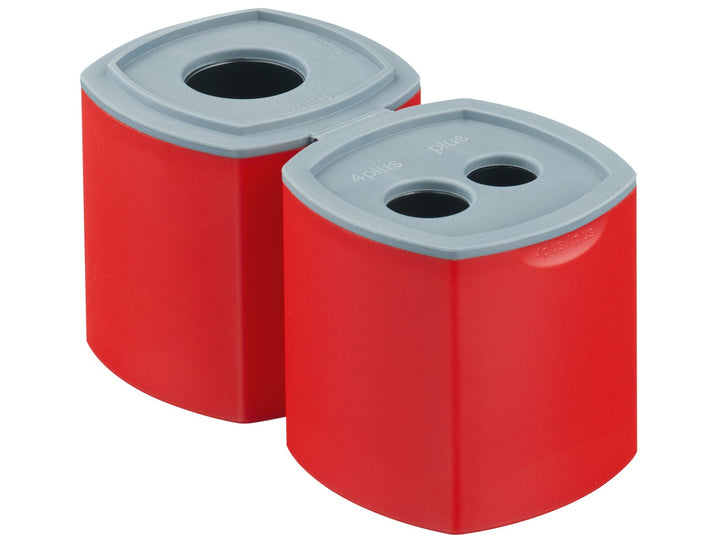 LAMY Z84 Plus 3plus 4plus three-hole pencil sharpener showing sharpening openings for different pencil diameters