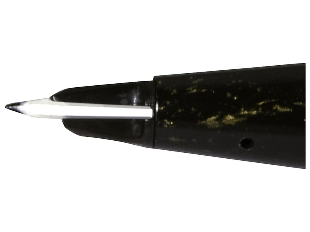 Close-up of the Pentel JM20 Fountain Pen nib section, showcasing Pentel&