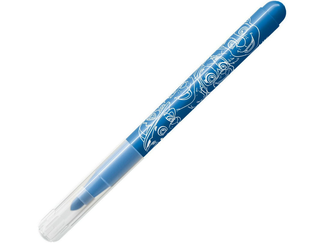 Blue STABILO power max PAW Patrol felt-tip pen with transparent cap, robust round tip and white PAW Patrol character illustrations on the barrel