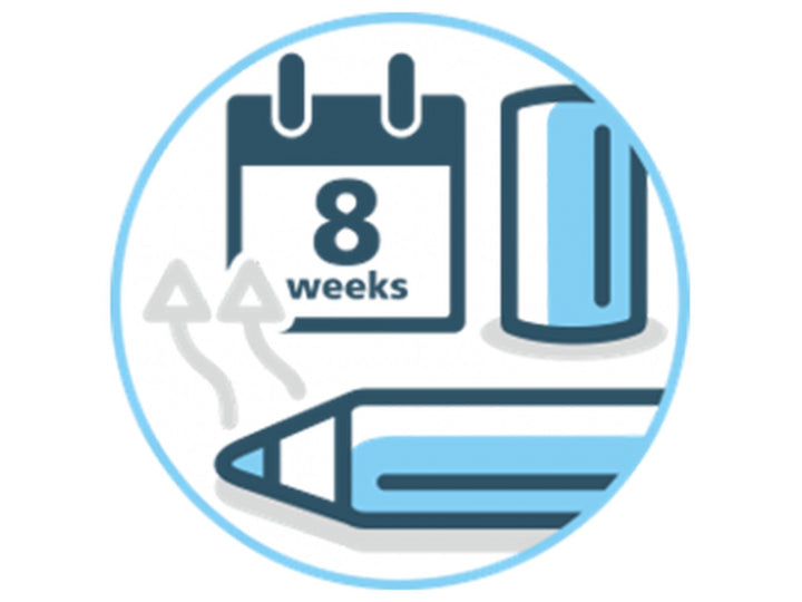 STABILO power max cap-off technology icon showing the felt-tip pen can remain uncapped for up to 8 weeks without drying out