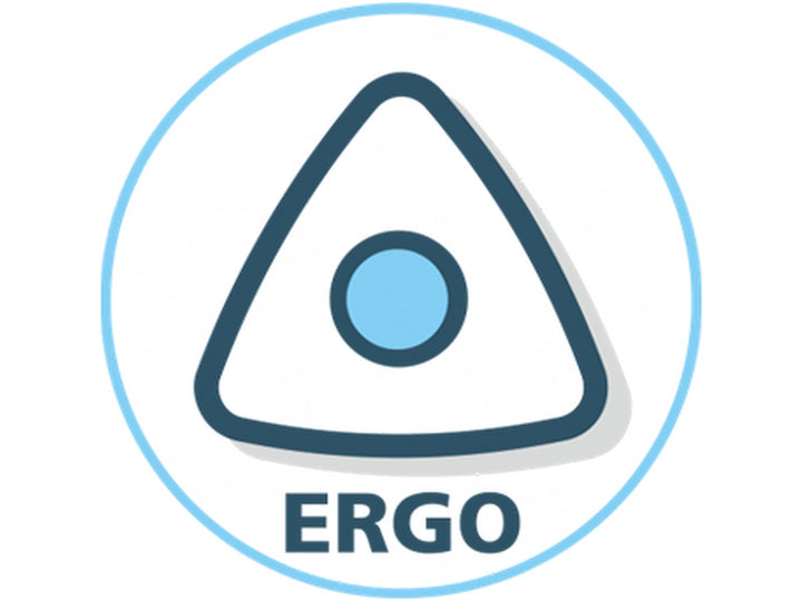 STABILO Trio A-Z ergonomic grip icon showing the triangular barrel shape designed for comfortable handling