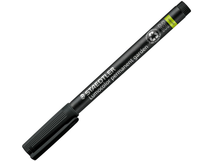 STAEDTLER Lumocolor 319 GM permanent garden marker black medium pen with cap