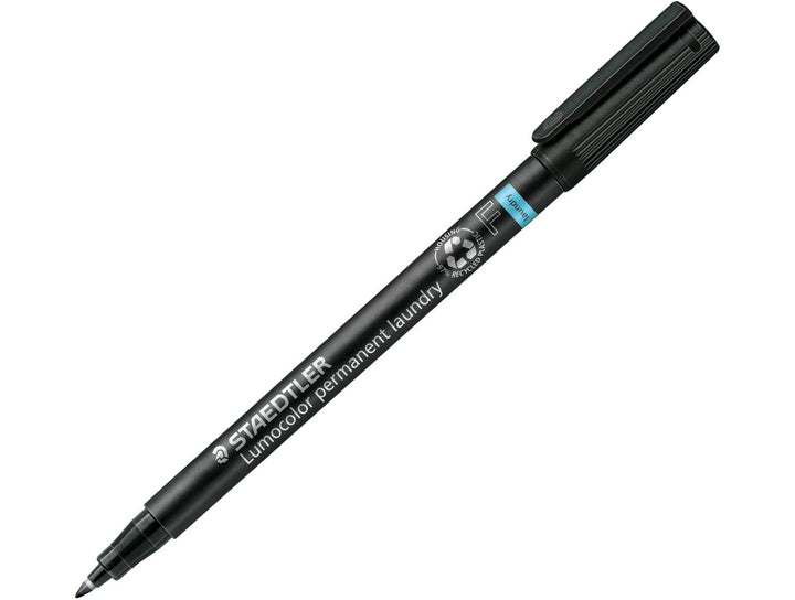 STAEDTLER Lumocolor 319 LM permanent laundry marker black fine pen